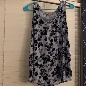 Baby blue w/ baby flowers LOFT professional shell